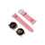 Unisex Ashby Pink Genuine Leather Universal Smart Watch Strap 20mm