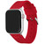 Petit Pique Red Silicone Strap for Apple Watch® 42mm/44mm
