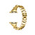 Nikki Gold-tone Stainless Steel Alloy Chain-Link Band for Apple Watch, 38mm-40mm