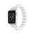 Unisex White Skinny Faux Pearl Band for Apple Watch, 38mm