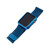 Blue Stainless Steel Mesh Band for Apple Watch, 42, 44, 45, Ultra 49mm