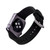 Black Smooth Silicone Band for Apple Watch, 42, 44, 45, Ultra 49mm