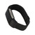 Black Stainless Steel Mesh Band Compatible with the Fitbit Charge 2