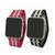 Women's Printed Elastic Silicone Strap Apple Watch Band 2 Piece, 38mm