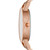Women's Three Hand Rose-Gold-Tone 35mm Watch and Bracelet Gift Set, 6 Pieces