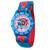 Marvel's Avengers Assemble Captain America Boys' Blue Plastic Time Teacher Watch