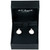 EFFY® Cultured Freshwater Pearl (9 mm) & White Topaz (1/20 ct. t.w.) Stud Earrings in Sterling Silver