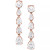 Cubic Zirconia Drop Earrings in Sterling Silver, Created for Macy's