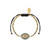 Walk with Integrity - Hematite Gold Tone Bracelet