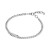 Sterling Silver Logo Chain Bracelet