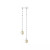 Cultured Freshwater Pearl Linear Front & Back Chain Drop Earrings in 18k Gold-Plated Sterling Silver and Sterling Silver (Also in Turquoise & Onyx and) Created for Macy's