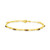 Chocolatier® Chocolate Diamond (1 ct. t.w.) & Vanilla Diamond (1/5 ct. t.w.) Link Bracelet in 14k Gold
