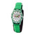 Boy's Disney Star Wars Child, the Plastic Green Nylon Strap Watch 32mm