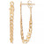 Curb Link Chain Dangle Drop Earrings, Created for Macy's