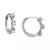 Cubic Zirconia Small Huggie Hoop Earrings, 0.75", Created for Macy's