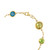 EFFY® Multi Gemstone (8-1/3 ct. t.w.) & Diamond (1/6 ct. t.w.) Bracelet in 14k Gold