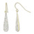 Crystal Teardrop Drop Earrings in 18k Gold-Plated Sterling Silver, Created for Macy's
