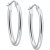 Polished Oval Small Hoop Earrings, 20mm, Created for Macy's