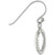 Crystal Circle Drop Earrings in Sterling Silver, Created for Macy's