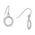 Crystal Circle Drop Earrings in Sterling Silver, Created for Macy's