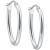 Polished Oval Small Hoop Earrings, 15mm, Created for Macy's