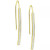 Cubic Zirconia Vertical Bar Threader Earrings, Created for Macy's