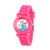 Disney Princess Cinderella Girls' Pink Plastic Time Teacher Watch