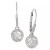 Diamond Round Drop Earrings in 14k White Gold, Yellow Gold or Rose Gold (1/2 ct. t.w.)