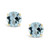 Aquamarine (3/4 ct. t.w.) Stud Earrings in 14K Yellow Gold