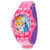 Disney Cinderella Girls' Pink Plastic Time Teacher Watch