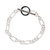 Open Link Logo Toggle Bracelet in Sterling Silver
