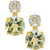 Prasiolite (5-3/4 ct. t.w.) & White Quartz (1-1/3 ct. t.w.) Drop Earrings in 14k Gold-Plated Sterling Silver