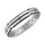 Black Diamond Chevron Link Bracelet (1/4 ct. t.w.) in Stainless Steel, Created for Macy's
