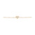 Diamond Heart Link Bracelet (1/10 ct. t.w.) in 14k Gold-Plated Sterling Silver, Created for Macy's