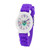 Girl's Disney Soul 22 Purple Silicone Strap Watch 32mm
