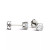 Moissanite Stud Earrings (1/2 ct. t.w. Diamond Equivalent) in 14k white or yellow gold