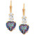 Mystic Topaz (2 ct. t.w.) & Cubic Zirconia Leverback Drop Earrings in 14k Gold