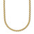Large Rounded Box-Link 20" Chain Necklace (3.5mm) in 14k Gold