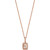 Morganite (1/2 ct. t.w) and Diamond Accent Pendant in 14k Rose Gold