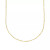 14k Rose Gold Necklace, 16" Perfectina Chain (1-1/8mm)