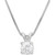 IGI Certified Lab Grown Diamond Solitaire 18" Pendant Necklace (1/2 ct. t.w.) in 14k White Gold or 14k Gold
