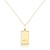 One Gram Bar of Gold 18" Pendant Necklace in 14k & 24K Gold
