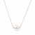 Cultured Freshwater Pearl (8-1/2mm) 18" Pendant Necklace in 14k Gold (Also in Pink Cultured Freshwater Pearl)