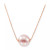 Cultured Freshwater Pearl (8-1/2mm) 18" Pendant Necklace in 14k Gold (Also in Pink Cultured Freshwater Pearl)