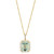 EFFY® Aquamarine (3-7/8 ct. t.w.) & Diamond (1/2 ct. t.w.) 18" Pendant Necklace in 14k Gold