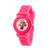 Girl's Disney Minnie Mouse Pink Plastic Time Teacher Strap Watch 32mm