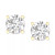 Diamond Solitaire Stud Earrings (5/8 ct. t.w.) in 14k Gold