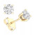 Diamond Solitaire Stud Earrings (5/8 ct. t.w.) in 14k Gold