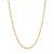 Diamond Cut Rope Chain 20" Necklace (3mm) in 14k White Gold
