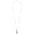 Diamond Teardrop Cluster 18" Pendant Necklace (1/2 ct. t.w.) in 10k White Gold or 10k Yellow Gold